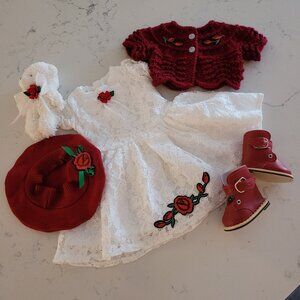 Beautiful New Gift Boxed Special Occation Outfit for 18 Inch Dolls